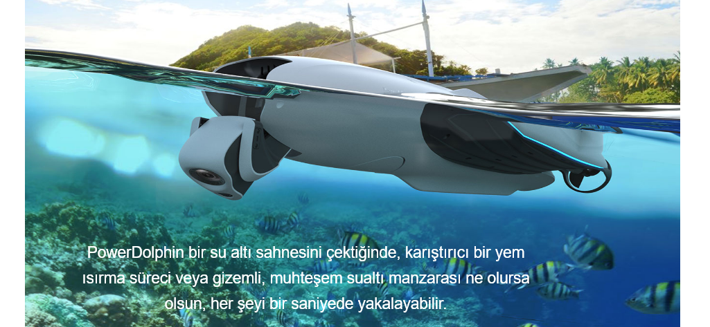 powerdolphin balıkçı drone