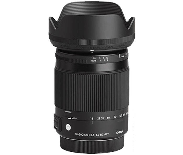 Sigma 18-300mm F3.5-6.3 DC MACRO OS HSM Lens (Canon EF)