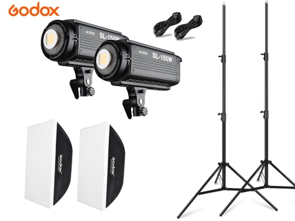 Godox SL-150W Video Işığı 2’li Kit