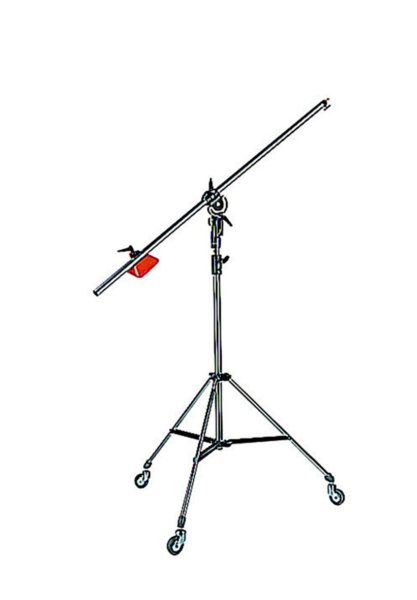 Manfrotto 085BS Light Boom Deve Boynu Işık Ayağı (Sehpa + Tekerlekli)