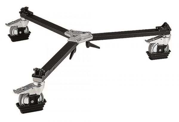 Manfrotto 114MV Cine/Video Dolly with Spiked Feet