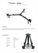 Manfrotto 127VS Basic Dolly