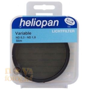 Heliopan 77 mm Slim ND 0,3 - ND 1,8 Değişebilir filtre (1-6f stop)