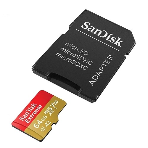 SanDisk 64GB Extreme Micro SD A2 160Mb Hafıza Kartı