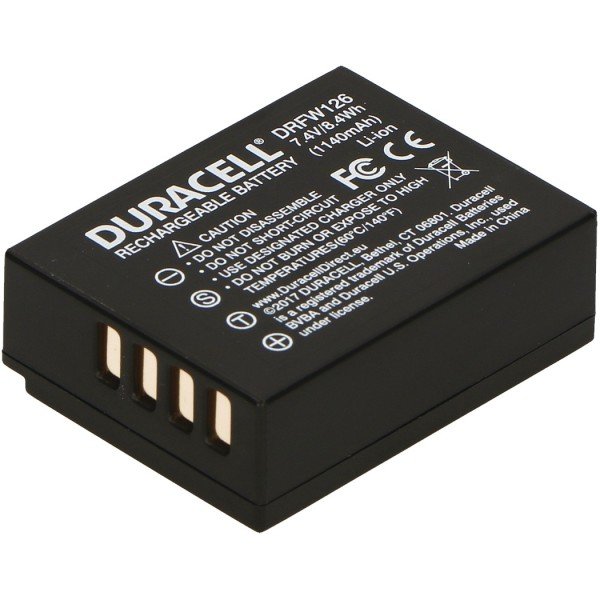 Duracell DRFW126 Fujifilm NP-W126 Batarya