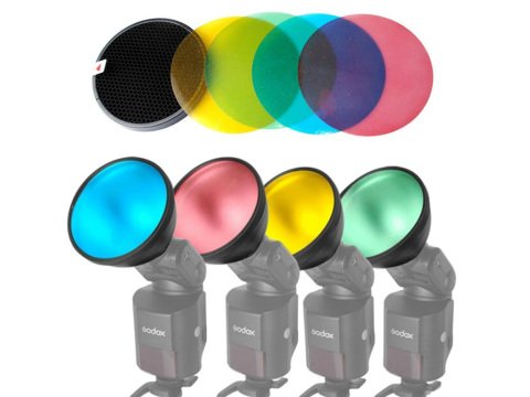 Godox AD-S11 Color Gel Pack  Reflector Grid