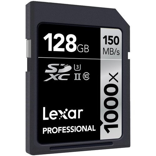 Lexar 128GB 1000x 150mb/sn Pro 4K SD Hafıza Kartı (2’li Paket)