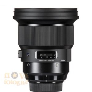 Sigma 105mm f/1.4 DG HSM Art Lens (Canon EF Uyumlu)