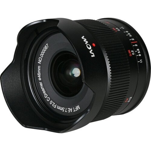 Laowa 7.5mm f/2 Lens (Otomatik Diyafram) (MFT)