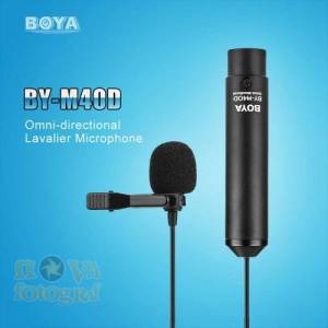 Boya BY-M4OD Çok Yönlü XLR Yaka Mikrofonu