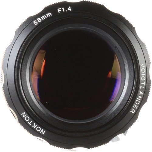 Voigtlander Nokton 58mm f / 1.4 SL II S Lens Black (Nikon)