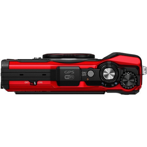 Olympus Tough TG6 Fotoğraf Makinesi (Red)