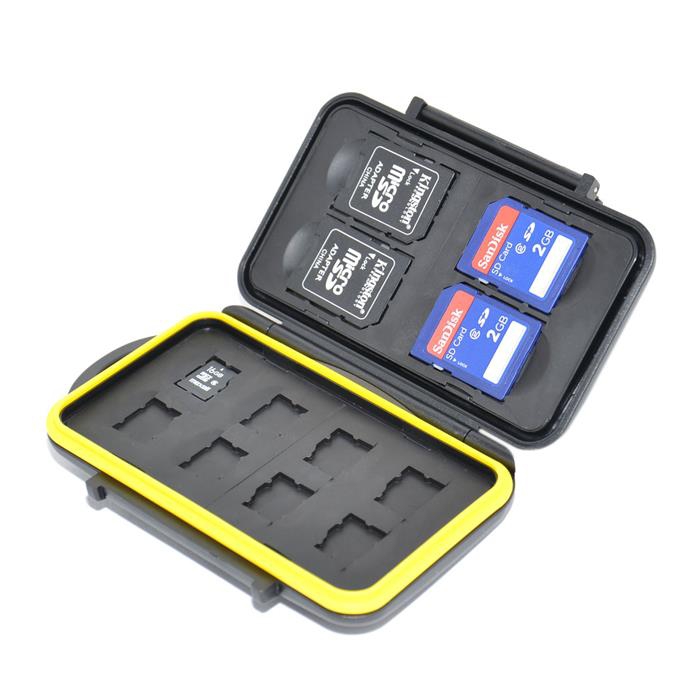 JJC Memory Card Case Hafıza Kartı Kutusu (8 Micro SD Kart & 4 SD Kart)