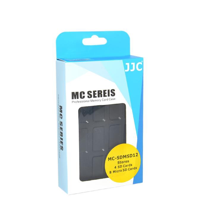 JJC Memory Card Case Hafıza Kartı Kutusu (8 Micro SD Kart & 4 SD Kart)