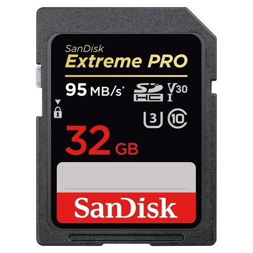 SanDisk 32GB Extreme PRO SDXC UHS-I 95MB/s Hafıza Kartı