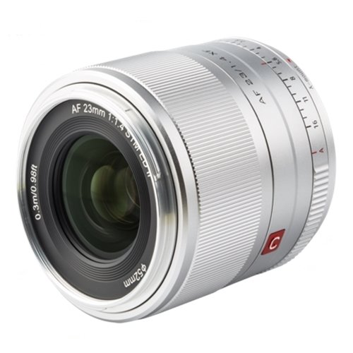 Viltrox AF 23mm f / 1.4 XF Lens (Fujifilm X) (Silver)