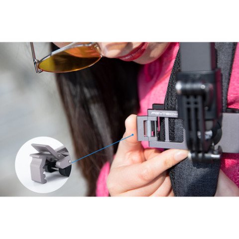 Pgytech Osmo Pocket ve Action Kamera Sırt Çantası Askı Klipsi (P-18C-019)