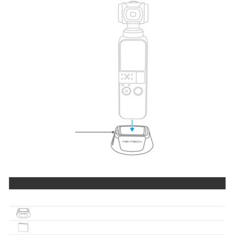 Pgytech Osmo Pocket için Stand (P-18C-035)