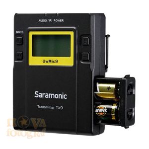 Saramonic UwMic9 TX9+RX9 Kablosuz Yaka Mikrofonu