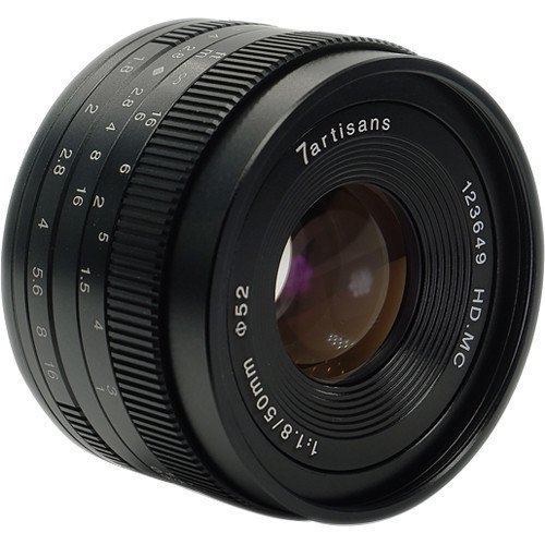 7artisans 50mm F1.8 APS-C Lens (Sony E-Mount)