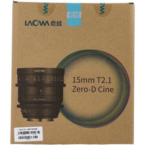Laowa 15mm T/2.1 Zero-D Cıne - Sony FE (Meters)