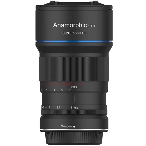 Sirui 50mm f/1.8 Anamorphic 1.33x Lens (Fuji X)