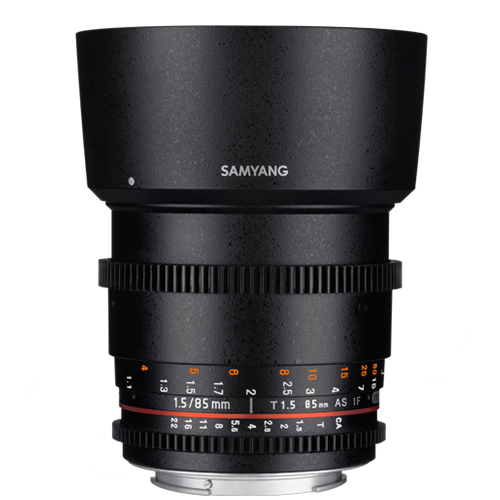 Samyang 85mm T1.5 AS IF UMC II Lens (Canon EF)