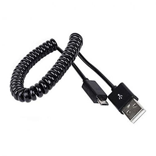 Andoer AT&T Sarmal Micro USB Şarj Güç Kablosu
