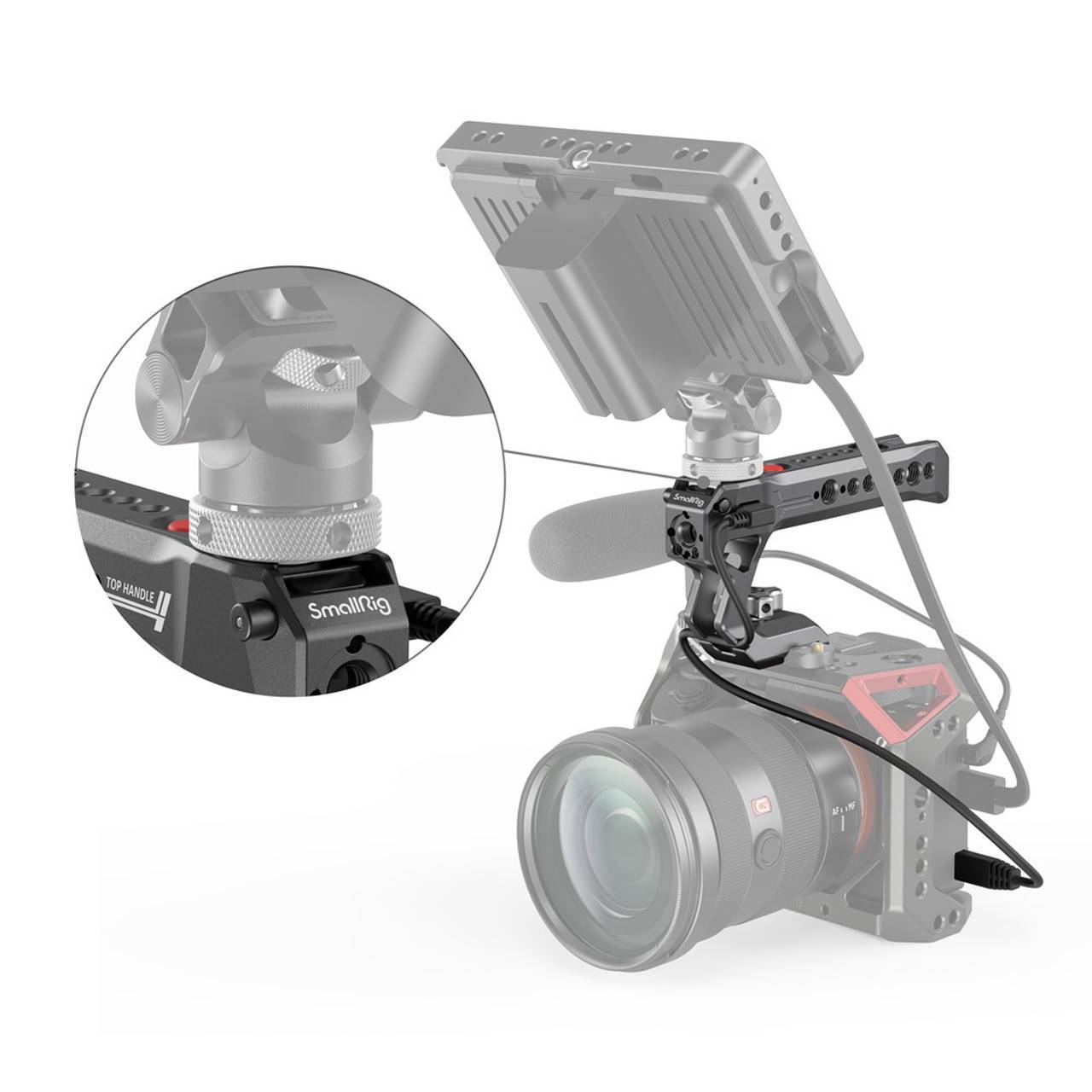 SmallRig Sony Aynasız Kameralar için Kayıt Başlatma Durdurma  NATO Üst Kolu HTN2670