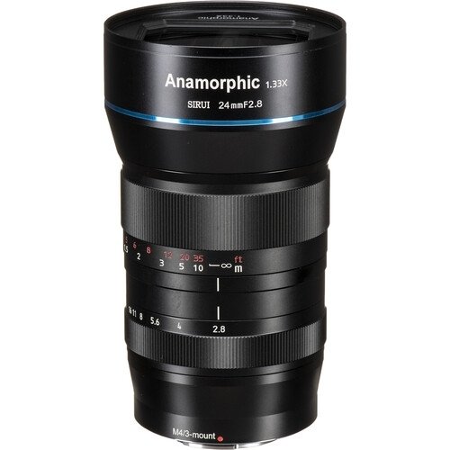 Sirui 24mm f / 2.8 Anamorphic 1.33x Lens (MFT)