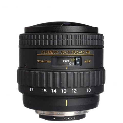 Tokina AT-X 10-17mm f/3.5-4.5 AF DX NH Balıkgözü Lens (Nikon)