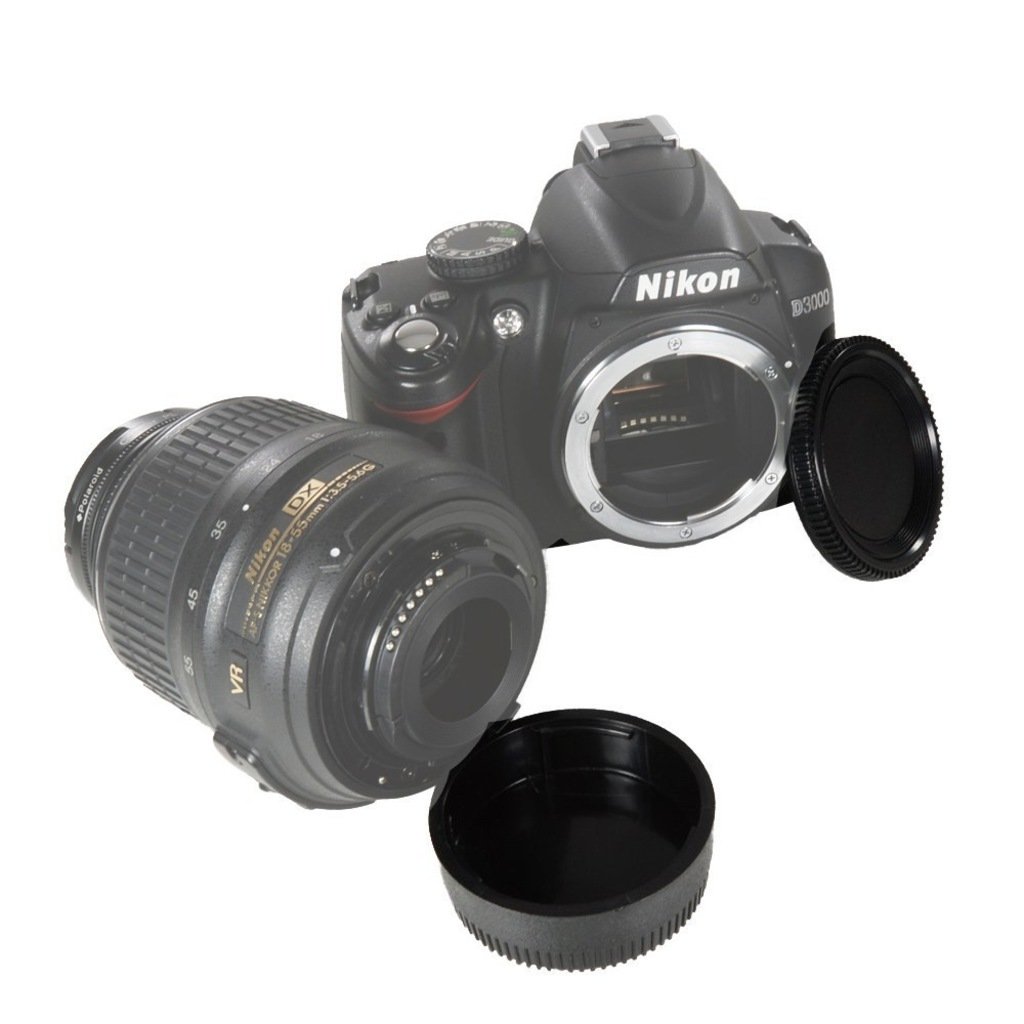 Nikon İçin Body ve Lens Arka Kapağı