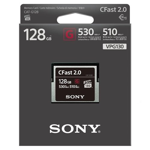 Sony 128GB CFast 2.0 CAT-G128 Bellek Kartı