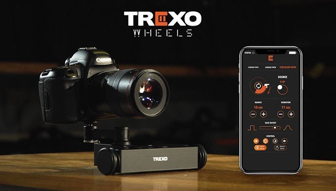 Trexo Wheels Masa Üstü Kamera Taşıma Cihazı