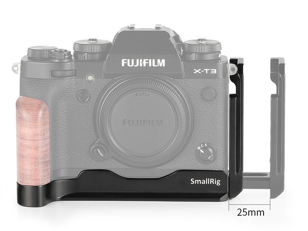 SmallRig Fujifilm X-T3 ve X-T2 Kamera  için L Braketi 2253