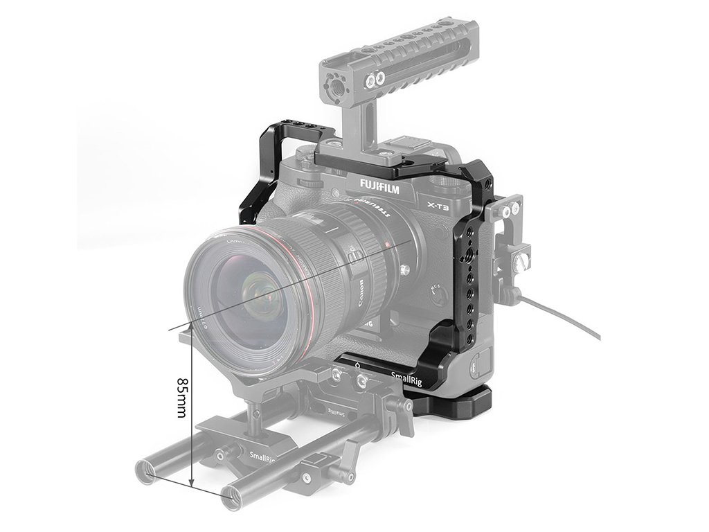 SmallRig Fujifilm X-T2 ve X-T3 Kamera için Kafes 2229