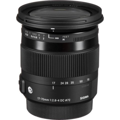 Sigma 17-70mm f/2.8-4 DC Macro OS HSM Lens