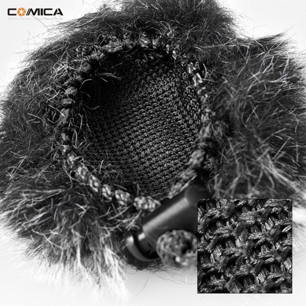 Comica CVM-MF1 Yaka Mikrofonları için Rüzgar Sesi Kesici Tüyü (1Adet)