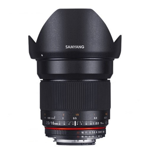 Samyang 16mm f/2.0 ED AS UMC CS Lens (Canon EF)