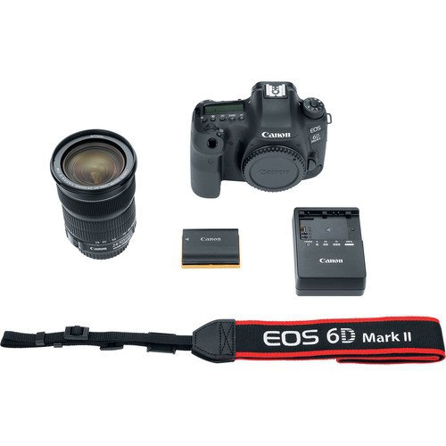 Canon EOS 6D Mark II 24-105 IS STM Lensli Fotoğraf Makinesi