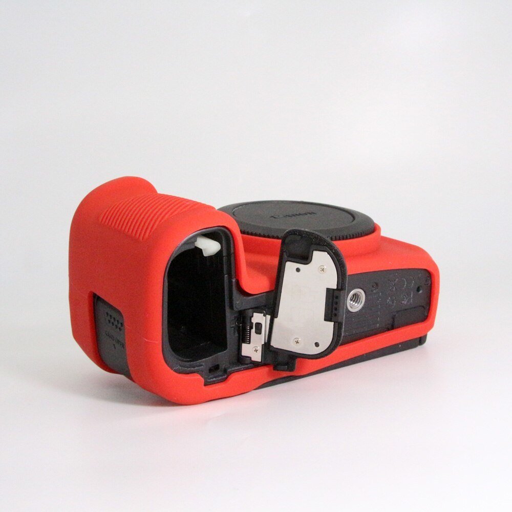 Andoer (Canon R) İçin Koruyucu Silikon Kılıf (Kırmızı)