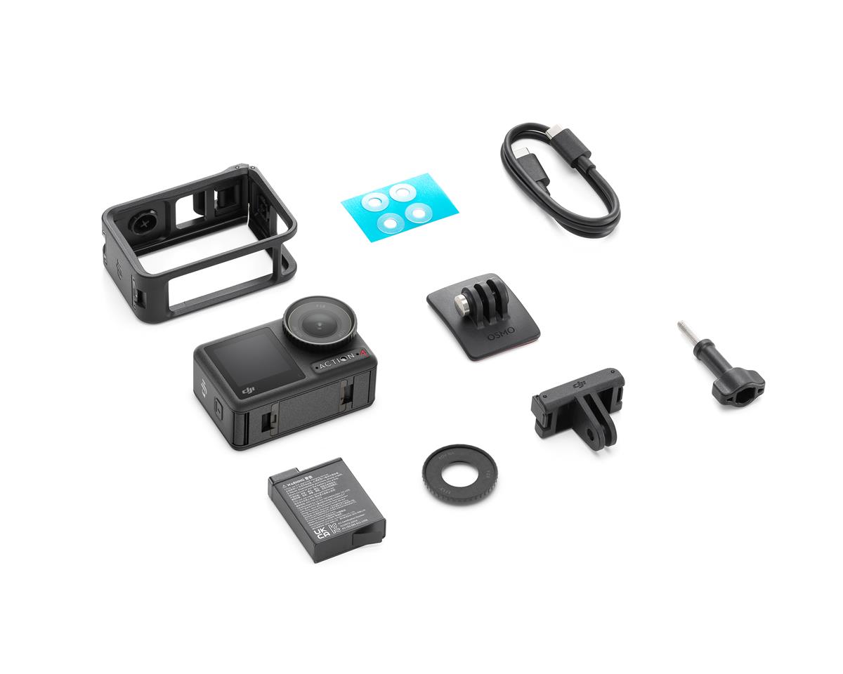 DJI Osmo Action 4 Standart Combo - SD Kart Hediyeli