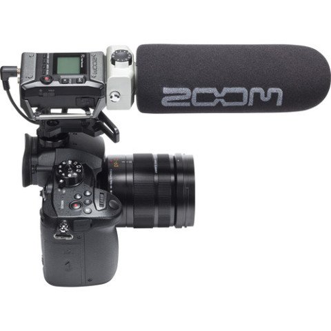 Zoom F1 Ses Kayıt Cihazı ve Shotgun Mikrofon (F1-SP)