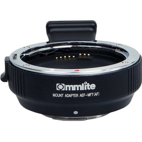 Commlite CM-AEF-MFT EF / EF-S Lensinden M4 / M3 Kameraya Elektronik AF Lens Adaptörü