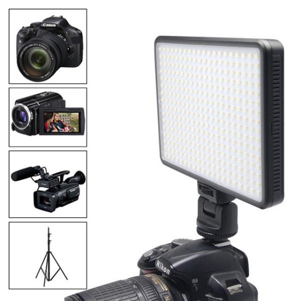 OEM Marka LED-320 Video Kamera ışığı (5500K)