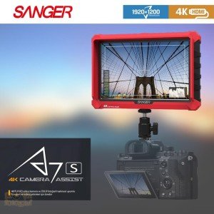Sanger A7S Full HD 7 inç IPS Kamera Monitörü