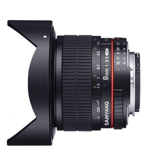 Samyang 8mm F/3.5 UMC Fish-Eye CS II Lens (Nikon F)