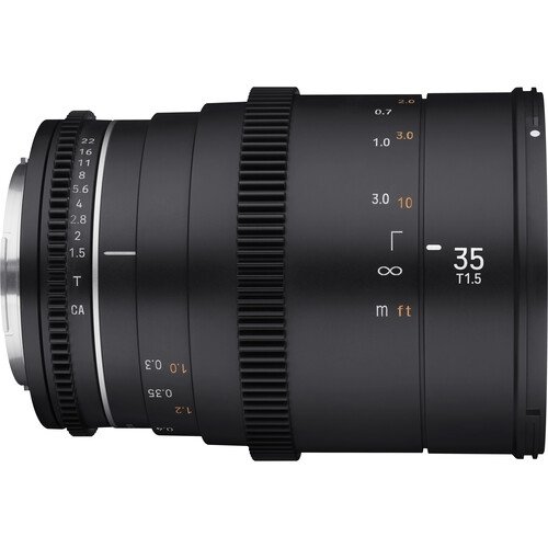 Samyang 35mm T1.5 VDSLR MK2 Cine Lens (Fuji X)