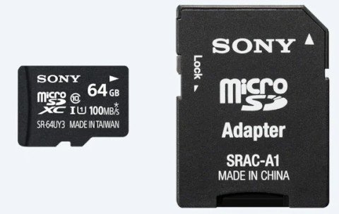 Sony 64GB MicroSDXC 100MB/s UHS-I Hafıza Kartı