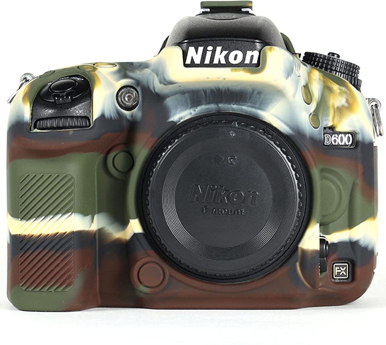 Andoer (Nikon D600/D610) İçin Koruyucu Silikon Kılıf (Kamuflaj)